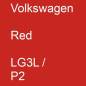 Preview: Volkswagen, Red, LG3L / P2.